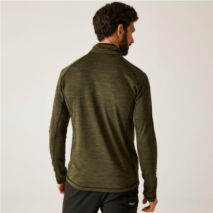 Regatta Herren Yonder Fleece für Herren, mit Halblangem Reissverschluss T-Shirt 5XL Olive Night, 5XL
