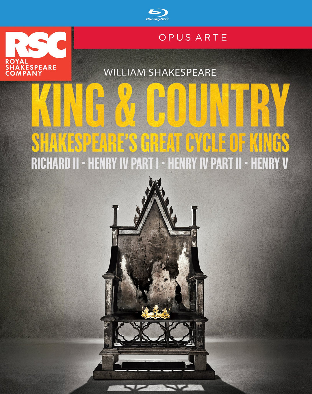 Shakespeare: King & Country, Blu-ray