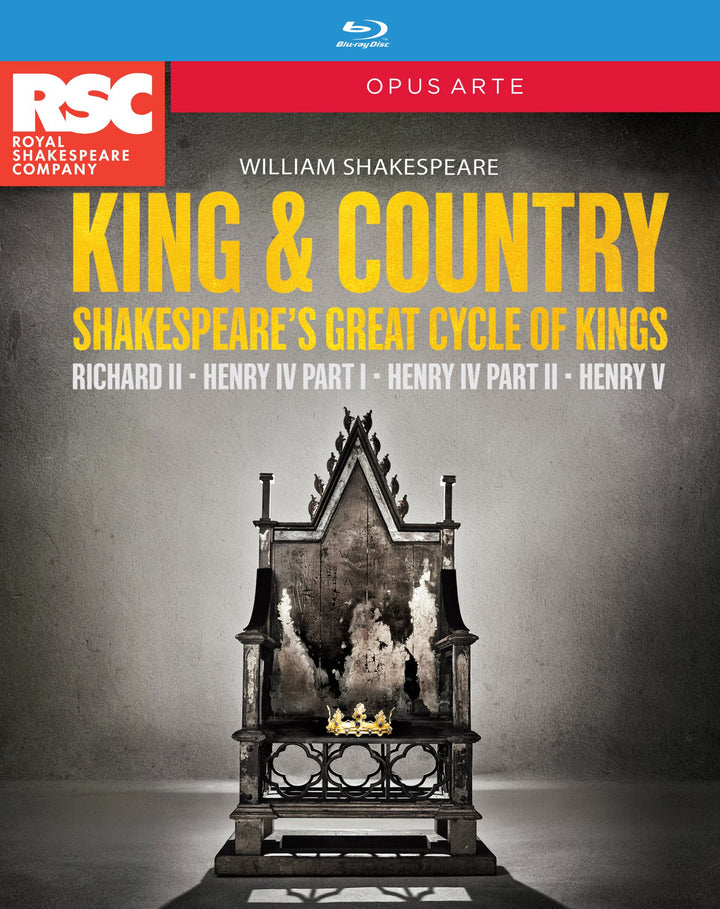 Shakespeare: King & Country, Blu-ray