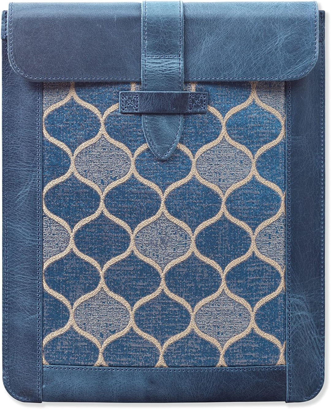 LONDO Echtleder-Ärmeltasche für Ipad - Small Blau Small, Blau Small