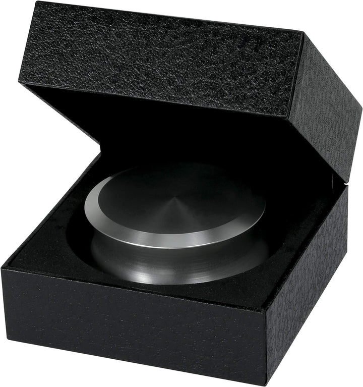 Dynavox Plattenspieler-Stabilizer PST420, Auflagegewicht aus Aluminium für Plattenspieler, Gewicht 4