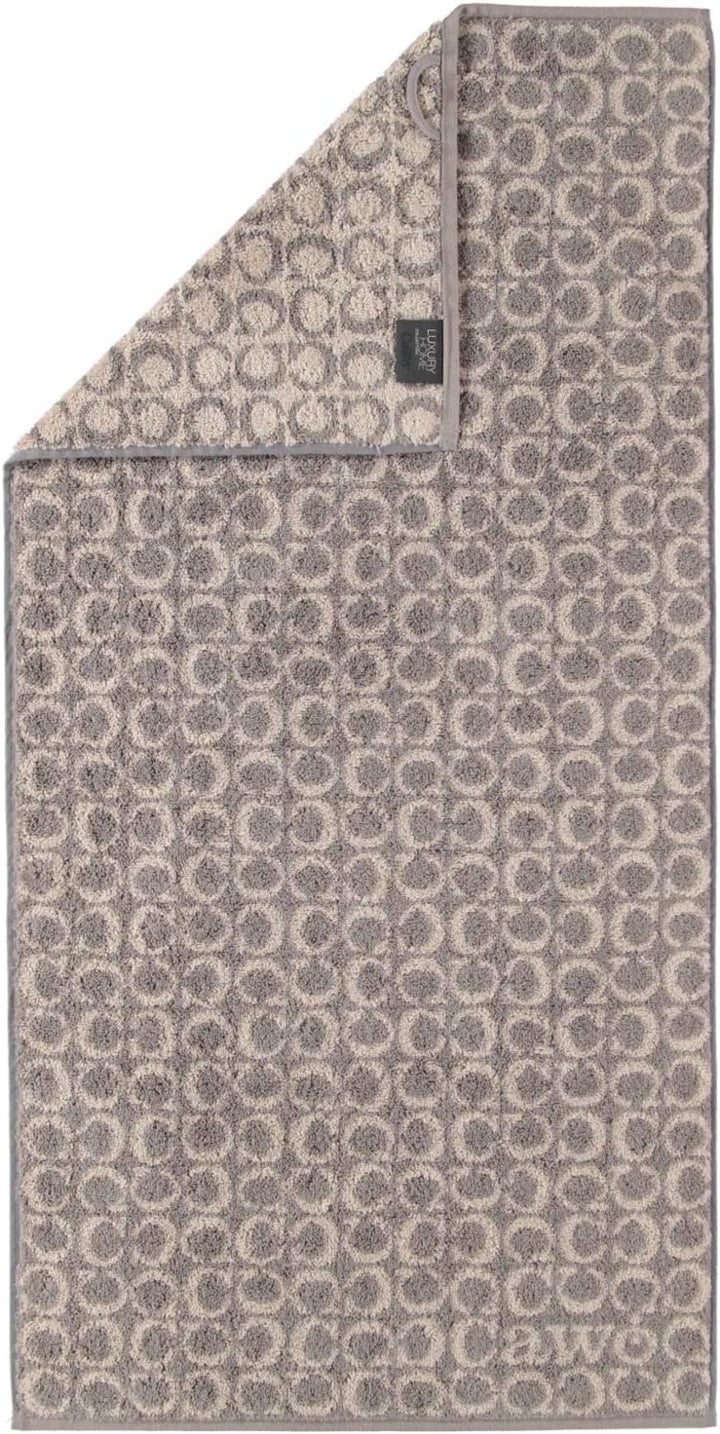 Cawö Luxury Home Duschtuch Two-Tone 605 | 70 Graphit - 80 x 150 Duschtuch 80 x 150 cm, Duschtuch 80