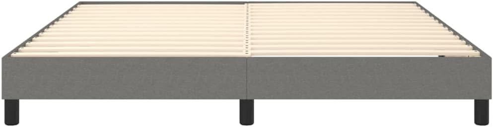 vidaXL Boxspringbett, Bettgestell mit Lattenrost, Bett Polsterbett mit Stützbeinen, Doppelbett Schla