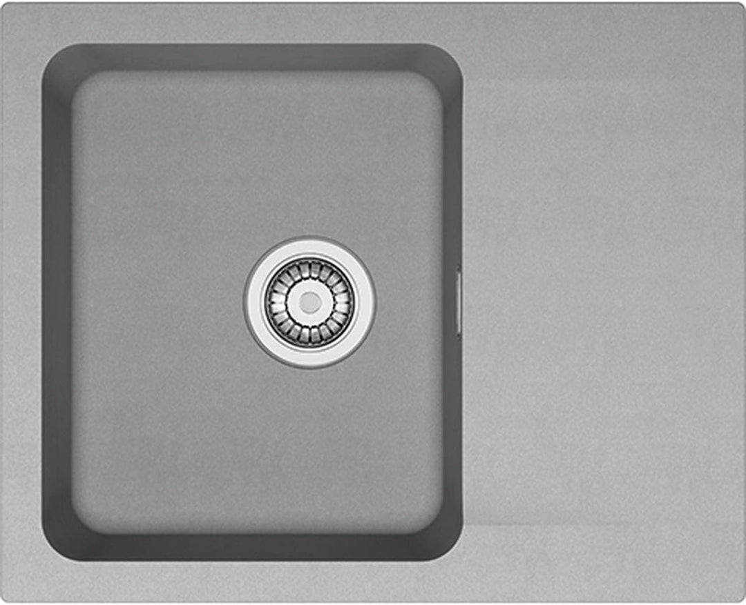 Franke Tectonite-Einbauspüle Orion 611-62 114.0476.310 steingrau, Chrom