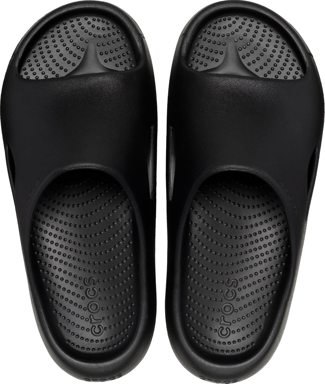 Crocs Unisex Mellow Recovery Slides Schiebe-Sandalen 36/37 EU Schwarz, 36/37 EU Schwarz