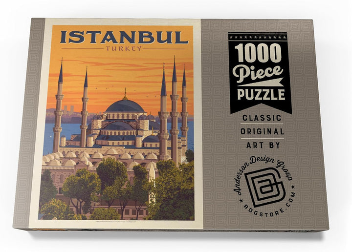 Türkei: Istanbul, Vintage Poster - Premium 1000 Teile Puzzle - MyPuzzle Sonderkollektion von Anderso