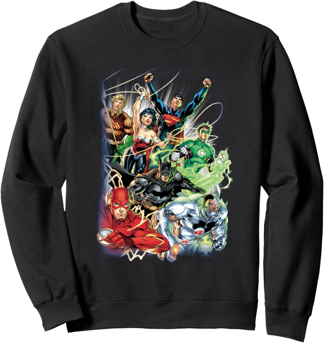 Justice League New 52 Cover #1 Sweatshirt