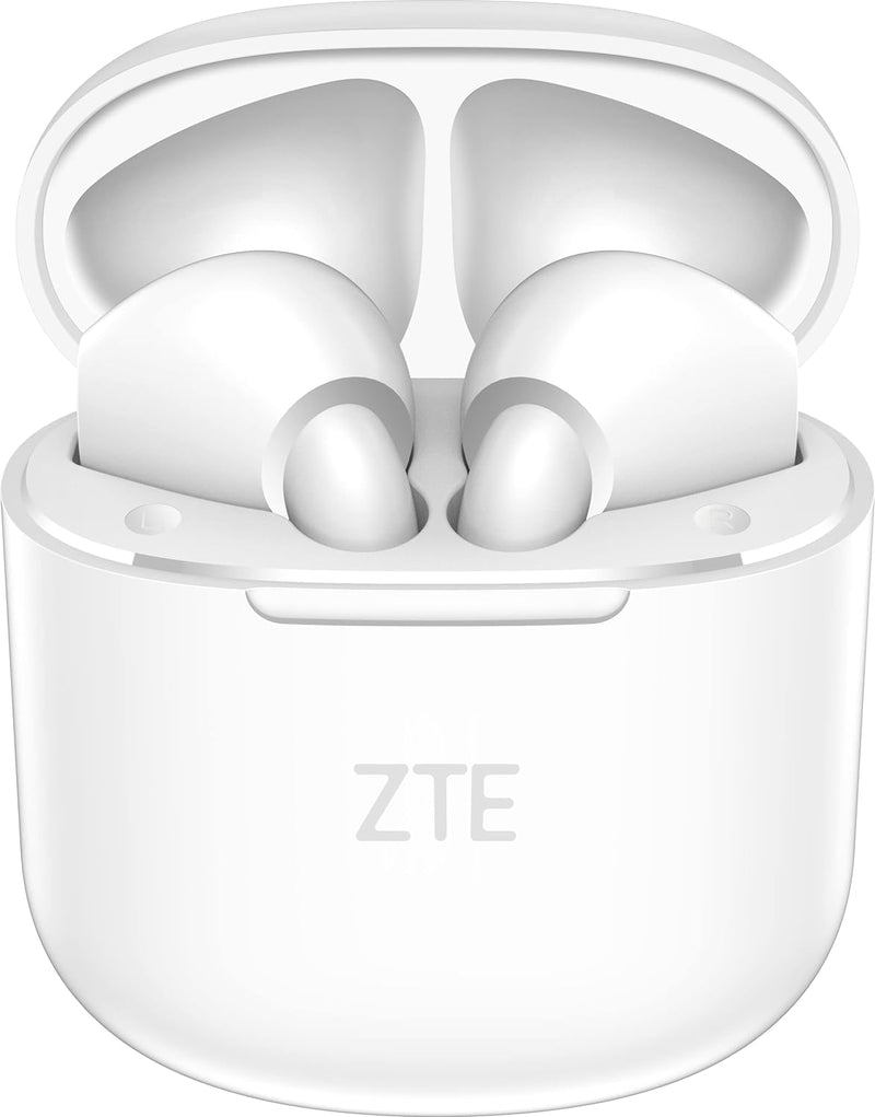 ZTE Kabellose Kopfhörer, TWS, Bluetooth 5.0, 23 Stunden Akkulaufzeit, HD-Mikrofon, Touch-Steuerung,