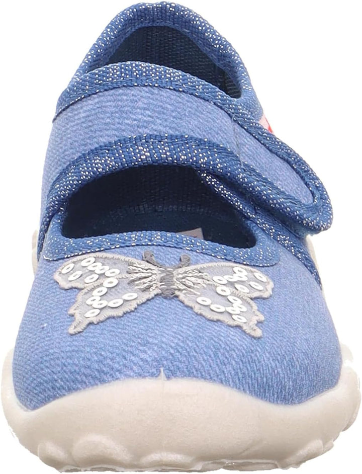 Superfit BONNY Hausschuhe 1-000280 Mädchen 23 EU Blau 8050, 23 EU Blau 8050