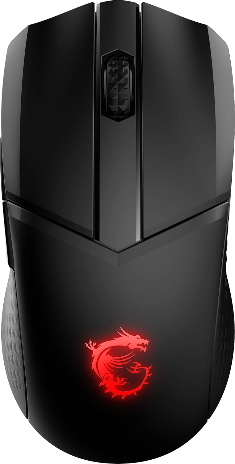 MSI CLUTCH GM41 LIGHTWEIGHT WIRELESS Gaming Mouse - 20.000 DPI Optischer Sensor, symmetrisch, 60Mio+