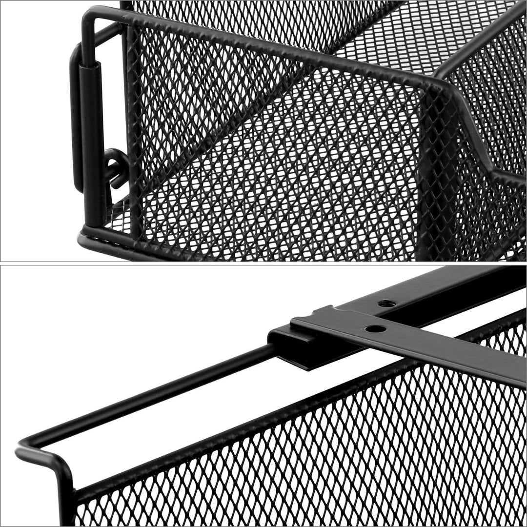 QWORK® schublade unter schreibtisch, Schubladen Organizer für Schreibtisch & Schminktisch, Versteckt