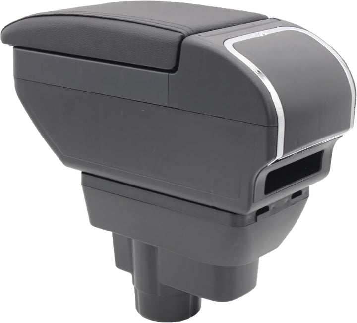 Doppellagige Armlehnenbox für Corsa D 2006-2014 Mittelkonsole Aufbewahrungsbox mit Getränkehalter Ar