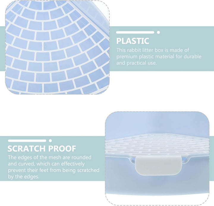 Mipcase ülleimer Bad Kleintier Toilette Hamster Ecktoilette Kleintiertoilette Hasen Ecktoilette ?use