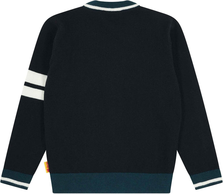Steiff Jungen Strickjacke Weste (1er Pack) 116 Steiff Navy, 116 Steiff Navy