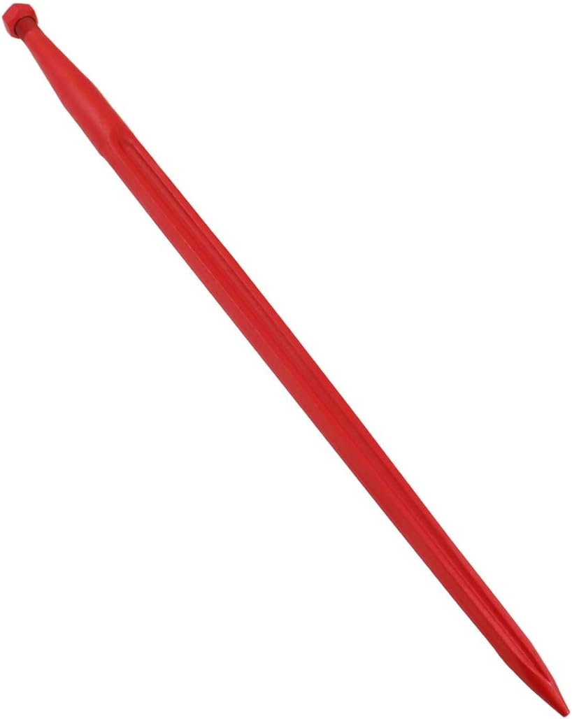 Frontladerzinken | 1100 mm | M28 Gewinde | Vierkantprofil | von SHW | 2 Stück | Grossballenzinken |