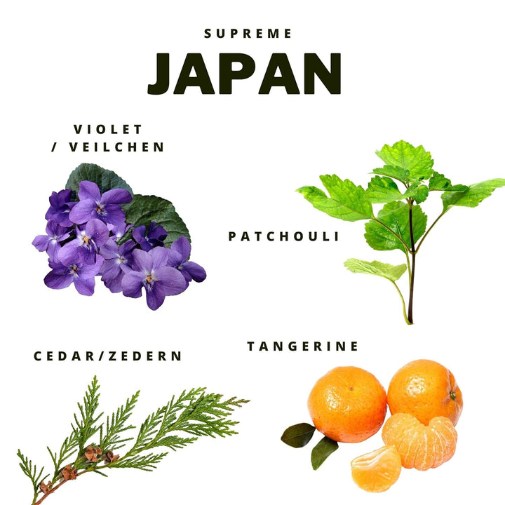 Bartöl Japan Patchouli Duft Herren Bartstoppel® Supreme - gegen Schuppen - Bartwachstum Beschleunige