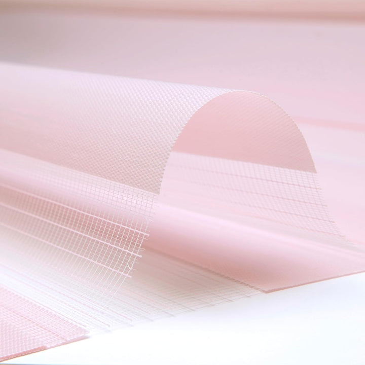 Blindecor - Indus doppelrollo klemmfix ohne bohren - duo rollo klemmfix Rosa - 87 x 180 cm (Breite x