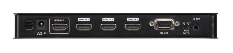 ATEN VS481C HDMI Switch mit 4 Ports True 4K, schwarz