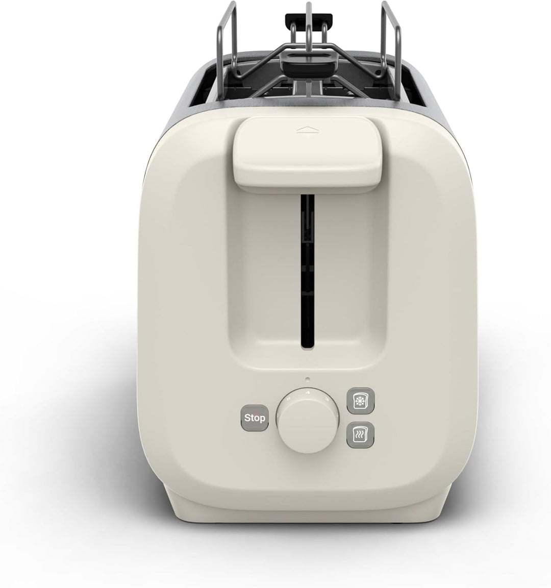 Moulinex Subito, Toaster mit 2 Schlitzen und Brötchenwärmer, schnellere Röstung, geringerer Verbrauc