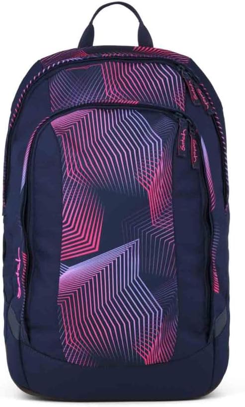 Satch Air Schulrucksack Set 3tlg. inkl. Sportbeutel (Seismic Pink), Seismic Pink