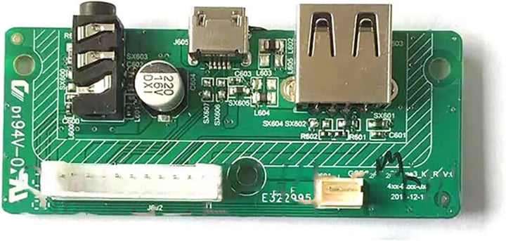 DAGIJIRD DIY Ladeanschluss Leiterplatte Lautsprecher Power Motherboard für JBL Charge 3 Version GG Z