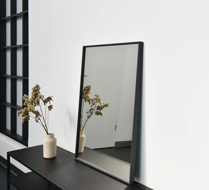 nielsen HOME Wandspiegel Alpha, Grau, Aluminium, ca. 50x70 cm Grau 50 x 70 cm, Grau 50 x 70 cm