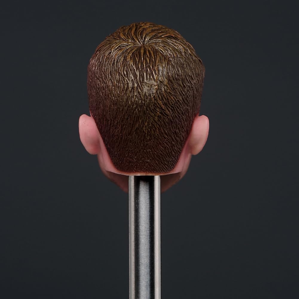 1/6 Massstab Männlich Kopf Skulptur, Paul Walker Europäischer Mann Kopf Geschnitzt für 12 Zoll Actio