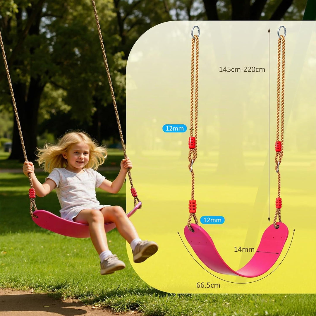 Extsud Elastischer Kinderschaukel Farbe Eva weichen Bord U-Schaukel Brettschaukel Schaukelsitz Schau