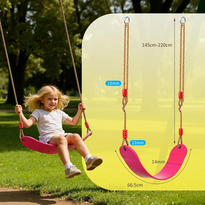 Extsud Elastischer Kinderschaukel Farbe Eva weichen Bord U-Schaukel Brettschaukel Schaukelsitz Schau