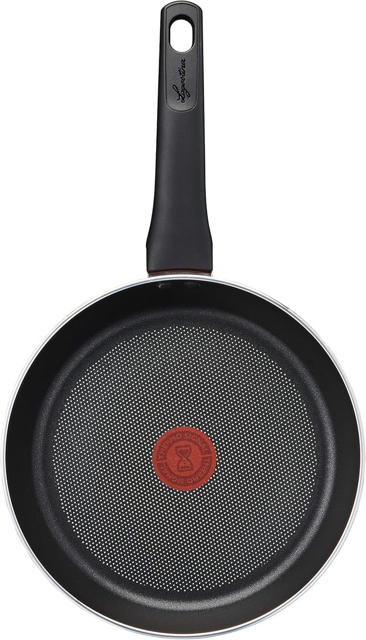 Lagostina Mediterrane Küche Antihaft-Pfannen-Set aus Aluminium Ø 24/28 cm, 2 Stück, Induktion, Gas u