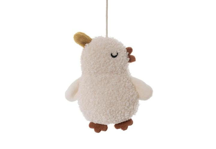 Jollein Mobile Baby – Tiny Park – Mit Tierfiguren – Weiches Baby Mobile für Babybett &amp; Laufgitter –