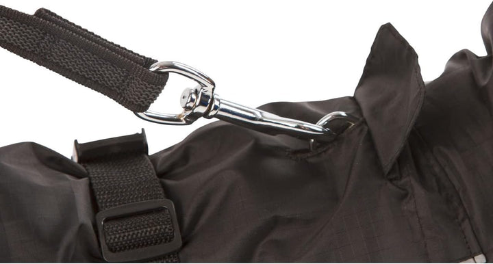 Kerbl Pet Regenmantel Forks schwarz L, 45cm 50 g (1er Pack), 50 g (1er Pack)