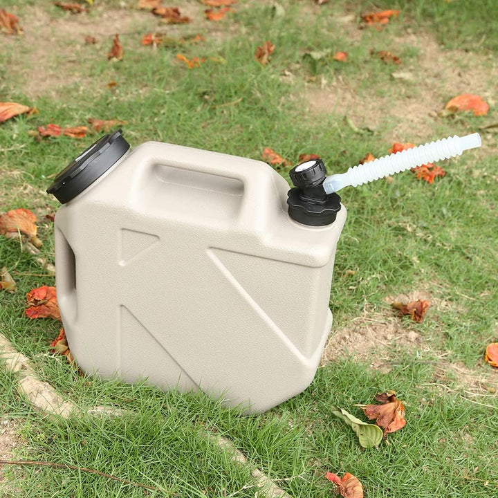 RUYI Wasserkanister mit Hahn und Schraubdeckel, Camping Wasserkanister BPA-frei Trinkwasserkanister,