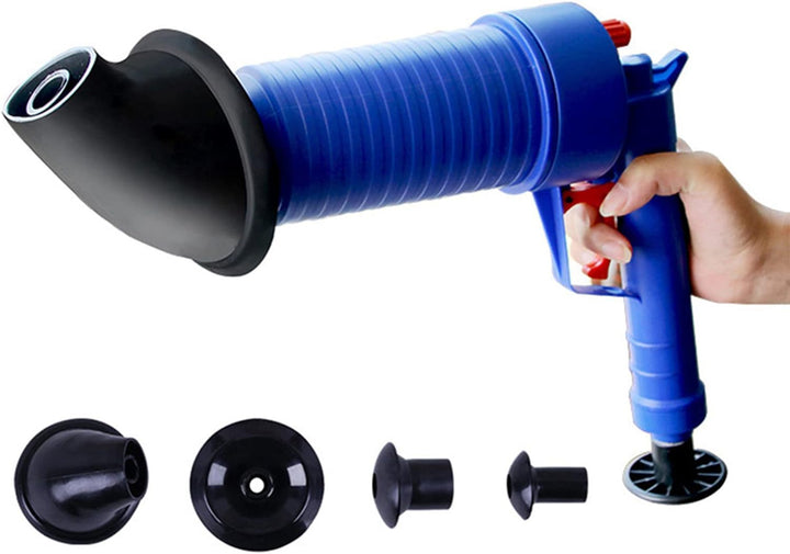 Drain Blaster, Air Power Toilet Plunger, Sink Plunger Pipe Blaster, manueller Pumpenreiniger, Hochdr