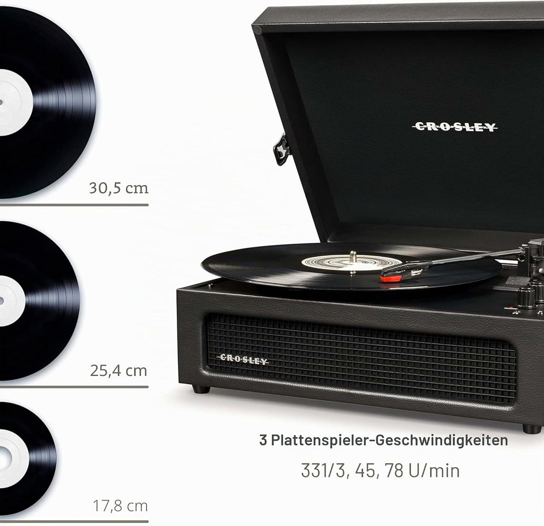 Crosley Voyager - Schwarz, One Size
