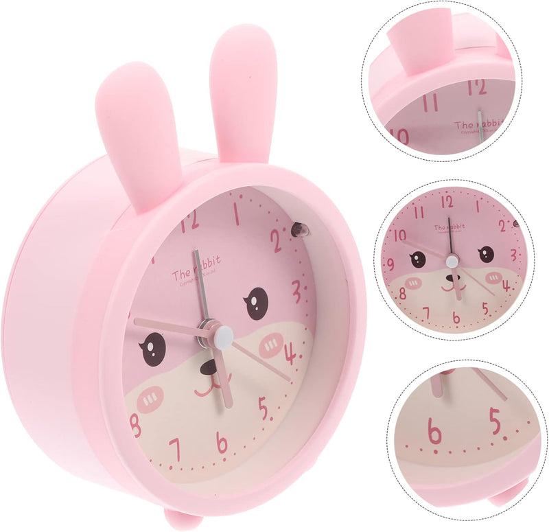 HOMSFOU 5st Kaninchen-wecker Kaninchenohr-nachtlicht Kinderzimmer Nachtlicht Desktop-Uhr-Ornament We