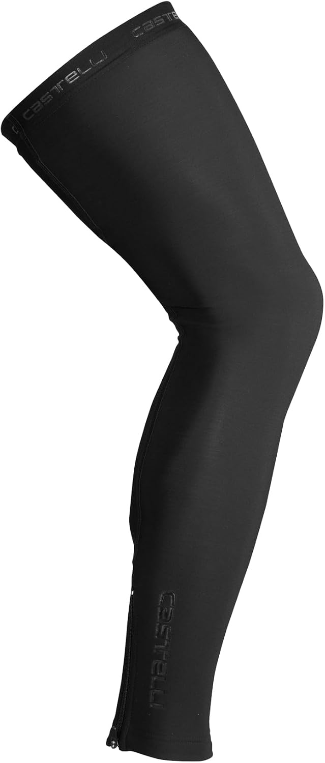 CASTELLI Herren Thermoflex 2 Legwarmer Leg warmers (1er Pack) M Schwarz, M Schwarz