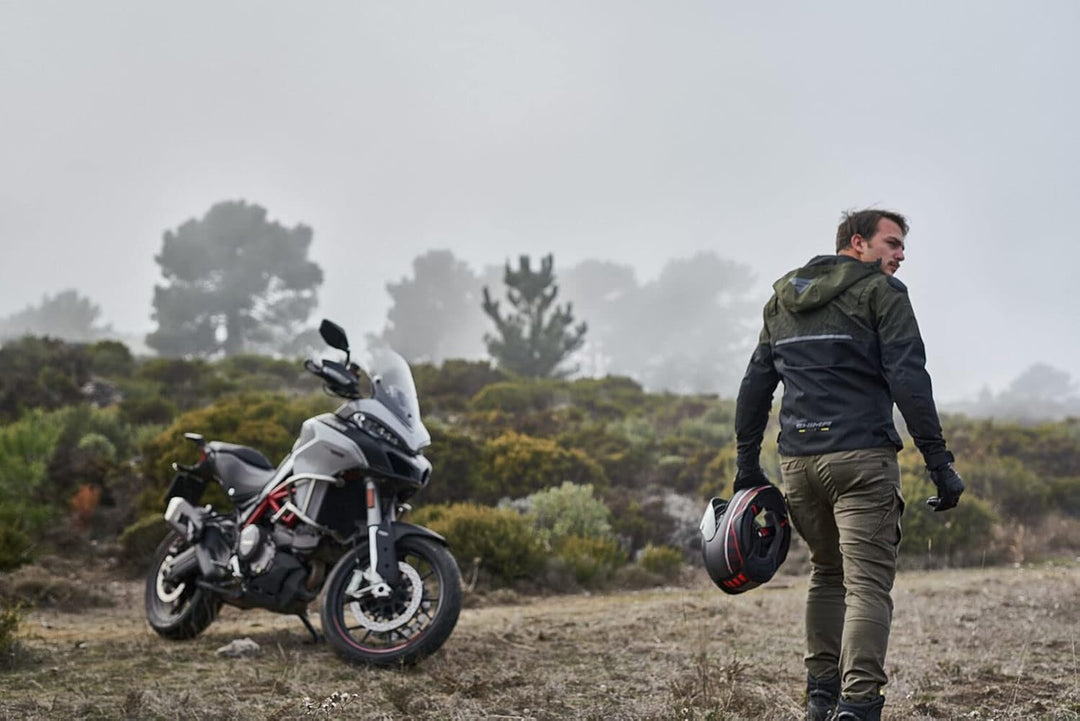 SHIMA Giro 2.0 Motorradhose Damen und Herren mit 4 Airforce Protektoren und Aramid Hose Jeans Cargo