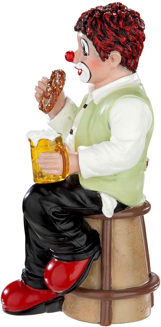 Gildeclown Wandern - Deko und Geschenk - Wanderer Figur Männergeschenk - Dekoration Wohnzimmer Vitri