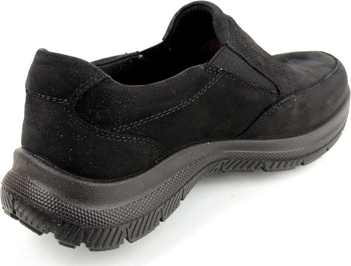 Jomos Herren Confidence Slipper 43 EU Weit Schwarz, 43 EU Weit Schwarz