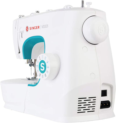 Singer M3305 Nähmaschine, white,green