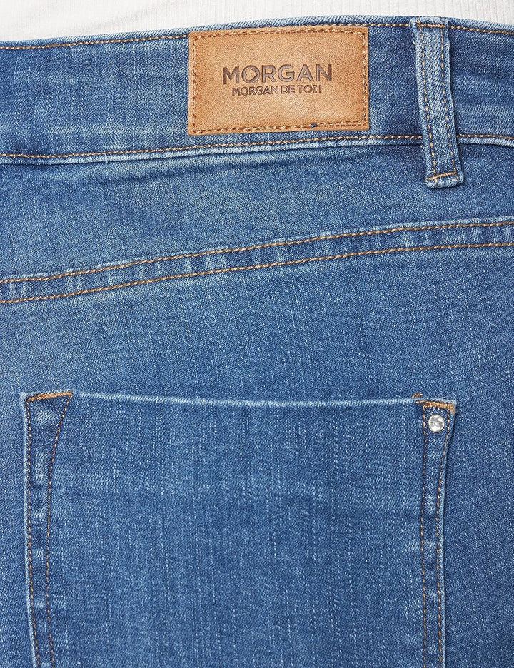Morgan Damen Hose 34 Jeans Stone, 34 Jeans Stone