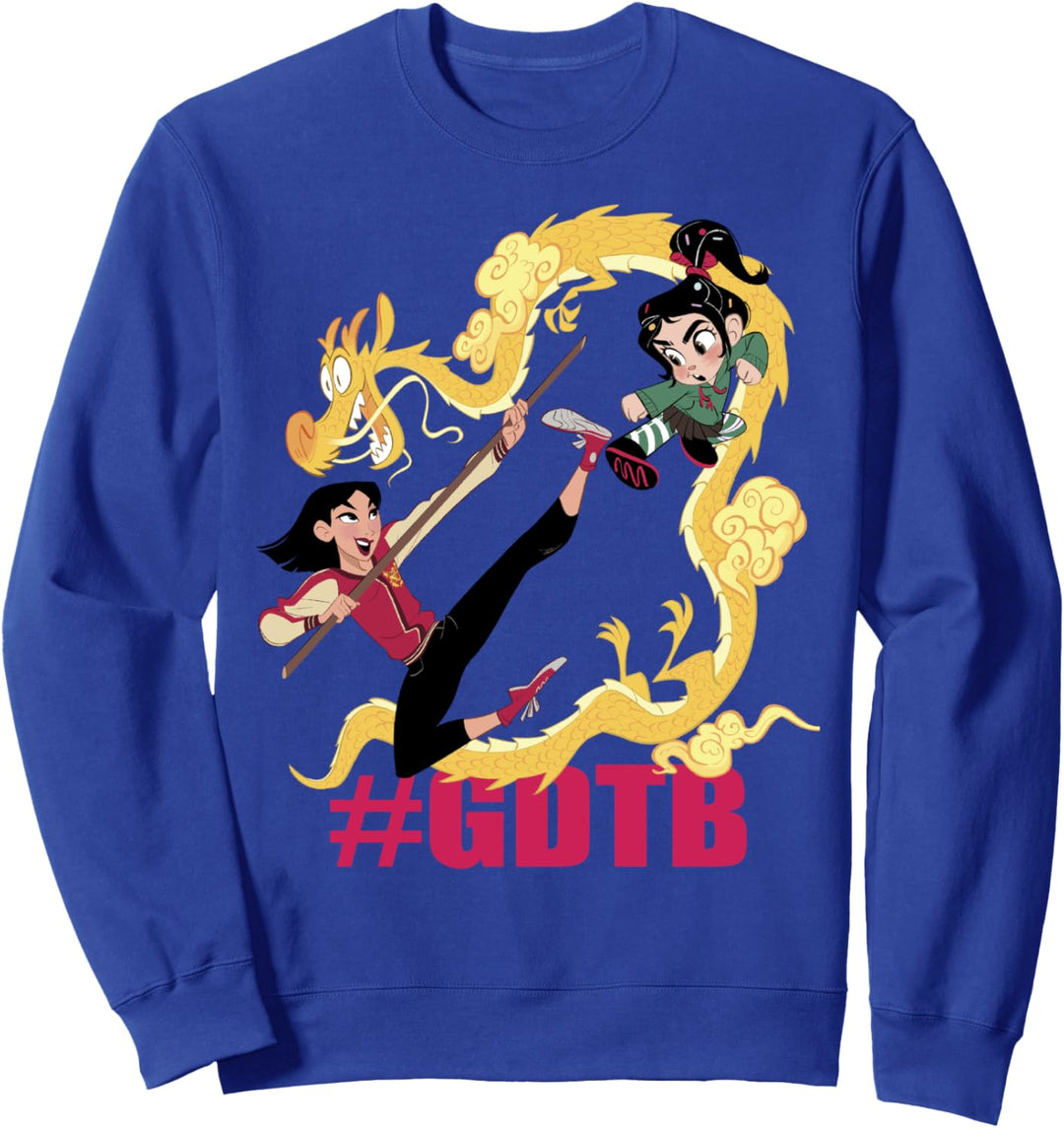 Disney Wreck It Ralph 2 Comfy Princess Mulan #GDTB Sweatshirt