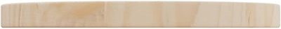 homiuse Tischplatte Rund Hellbraun Ø30x2,5 cm Massivholz Kiefer Holzplatte Massiv Holzplatte Rund Ti