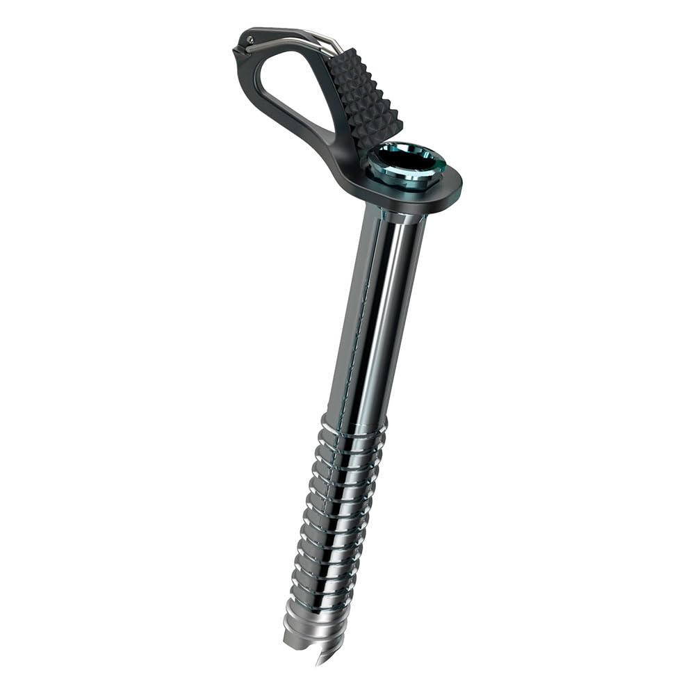 BLUE ICE Aero Lite Eisschraube grau 19 cm, grau 19 cm
