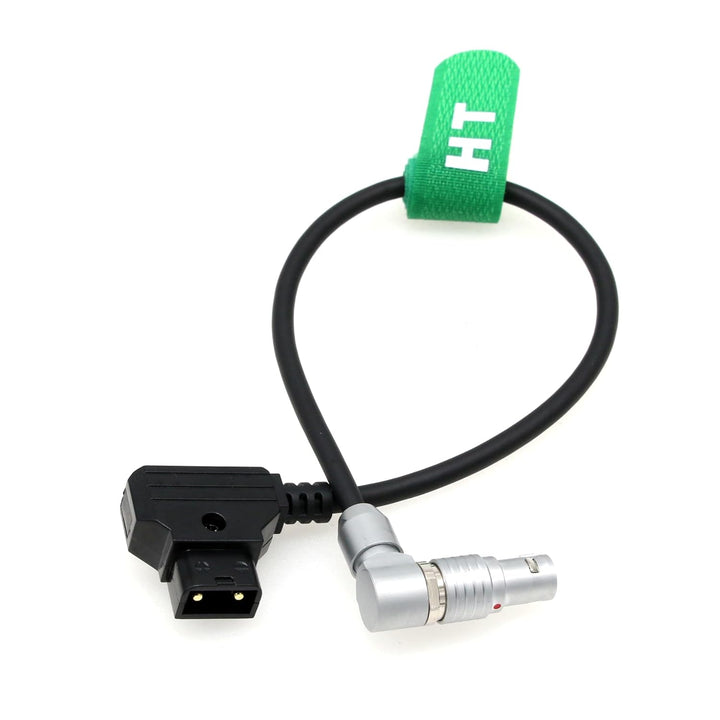 HangTon Stromkabel für Red Komodo-X Epic Scarlet Dragon DSMC2 V-Raptor Kamera, D-Tap auf Buchse, 90°