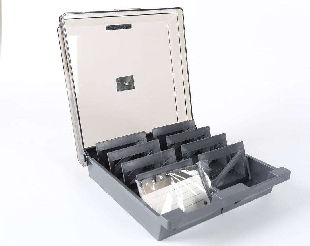 Visitenkartenhalter Visitenkartenbox Magnetkarte Klassifizierung A-Z Register (1000 Karten), 1000 Ka