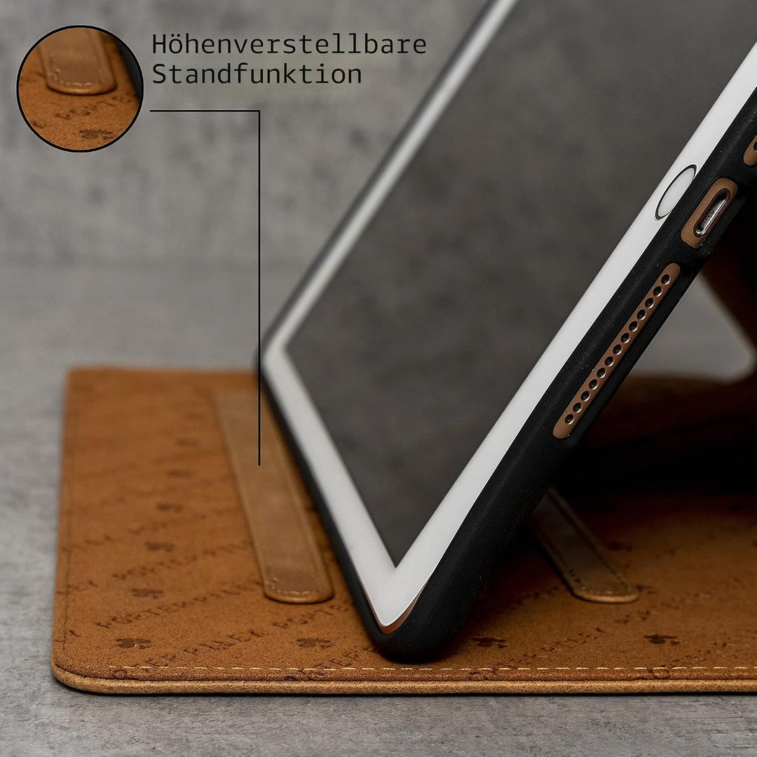 Porter Riley - Lederhülle für iPad Mini 5. Premium Echtleder Standhülle/Cover/Flip 7.9 Zoll Ausgabe