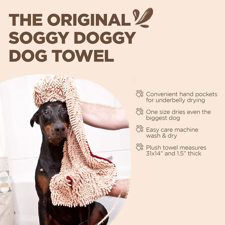Soggy Doggy Beige Super Shammy, Gross, Beige