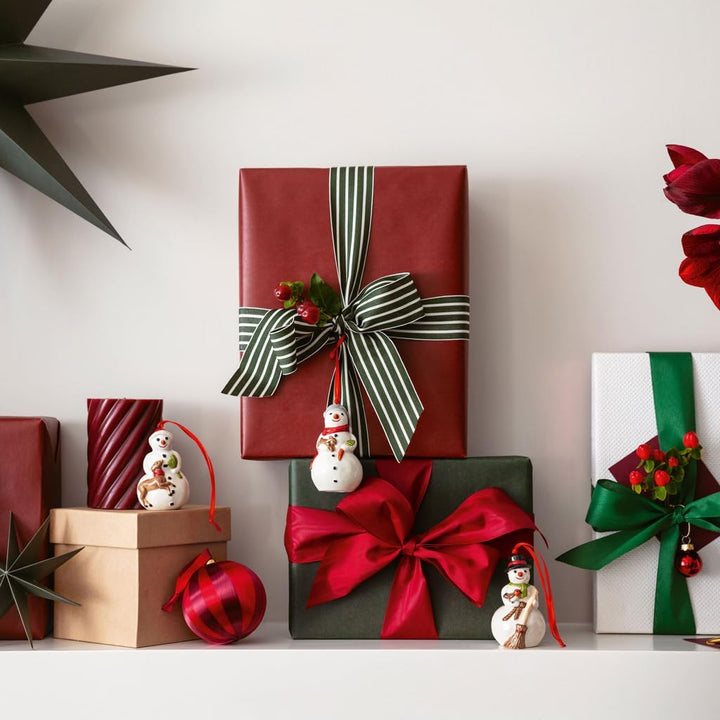 Villeroy & Boch – Nostalgic Ornaments Ornamente Weihnachten Bunt, Weihnachtsdekorationen Schneemänne